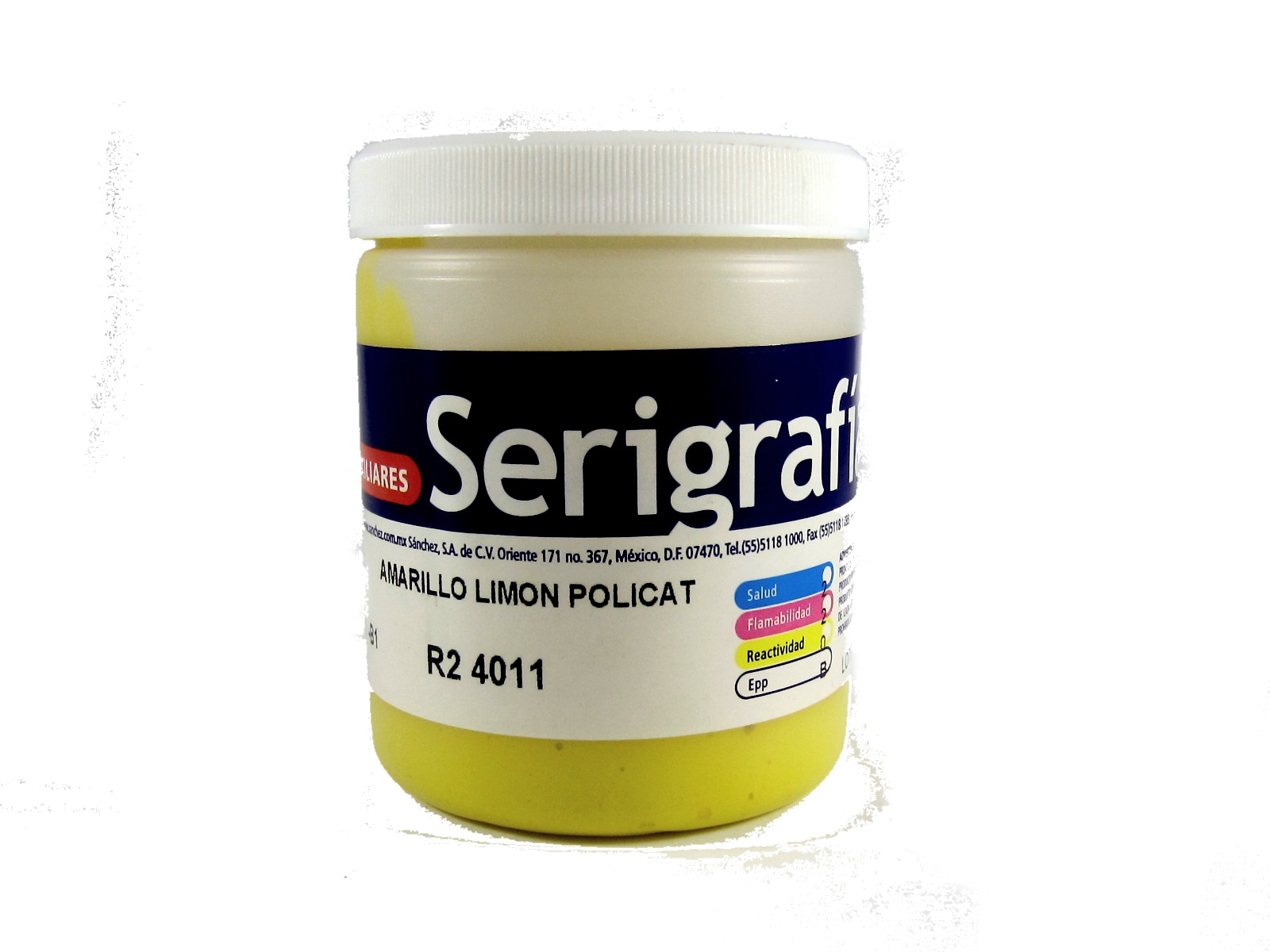 TINTA POLICAT AMARILLO LIMON R24011 (250G)                  