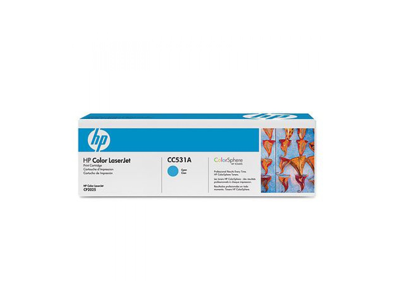 TONER COLOR LASERJET HP CP2025 CYAN CC531A                  