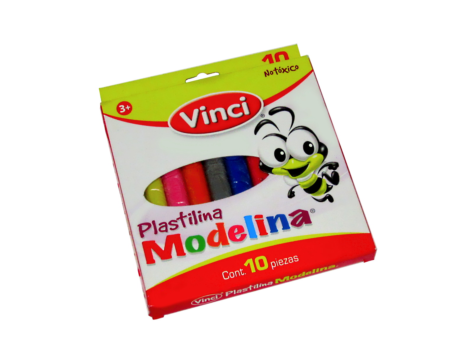 PLASTILINA MODELINA C/10 VINCI COLOR SUR                    