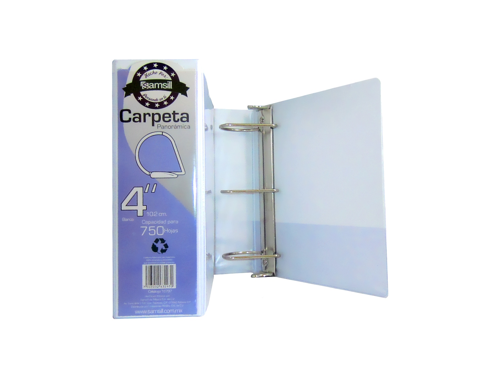 CARPETA DE ARGOLLAS 4 CTA. BCA HERRAJE D                    