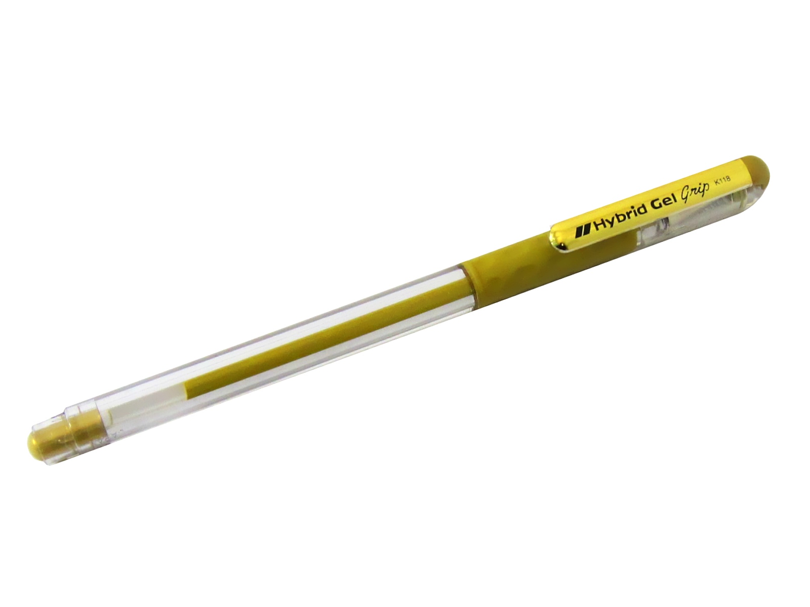 BOLIGRAFO HYBRID GEL GRIP ORO 0.8MM K118X PENTEL            