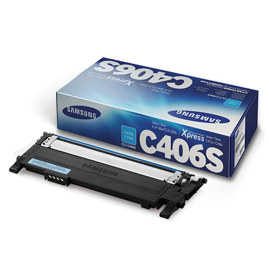 TONER CLT-C406S CYAN P/CLP-365W SAMSUNG                     