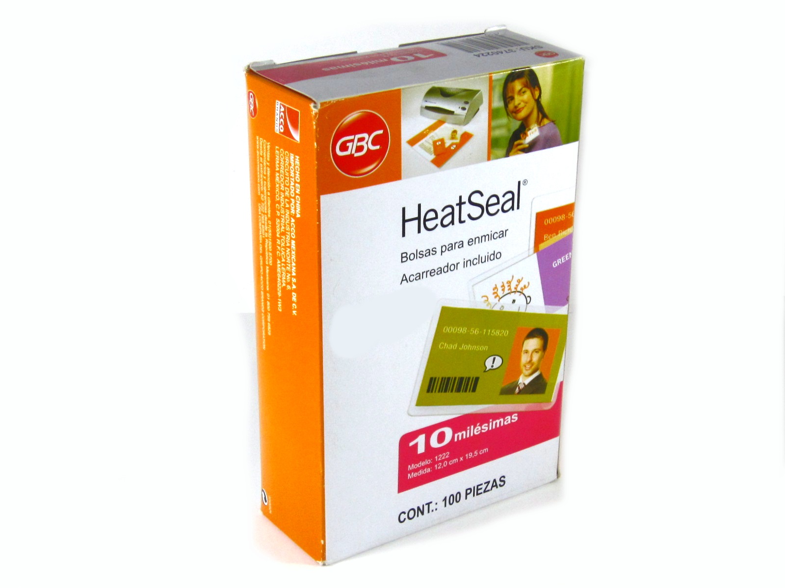 MICA GBC 1222 10 MIL.12X19.5 CMS C/100 3740224              