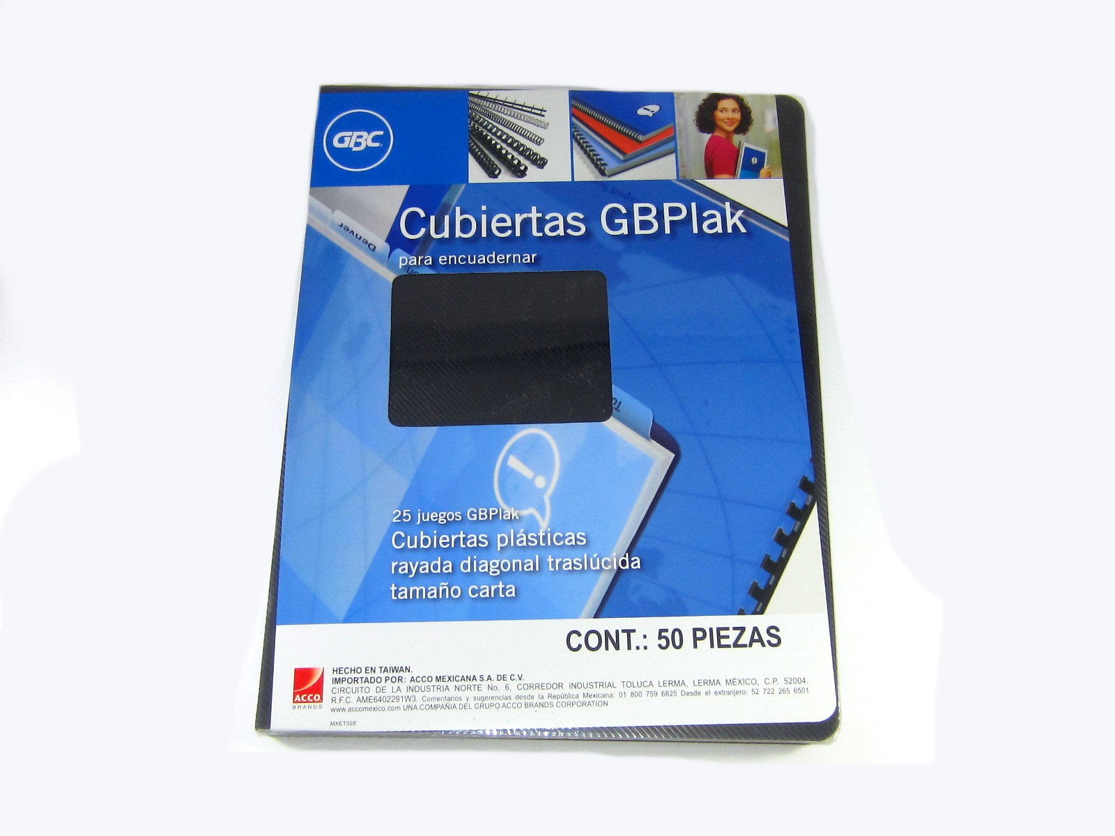 PASTA GBPLAK CARTA RAYADA TRANSP. HUMO. C/25 3559           