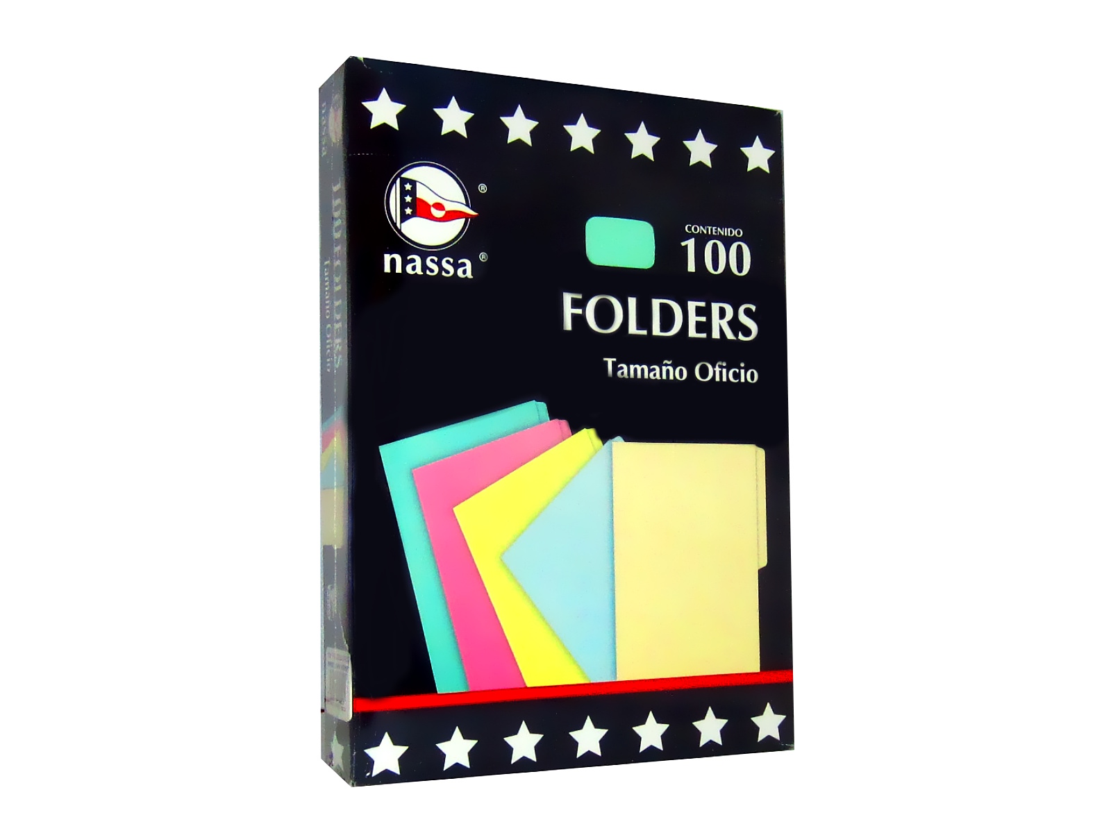 FOLDER OFICIO VERDE. C/100                                  