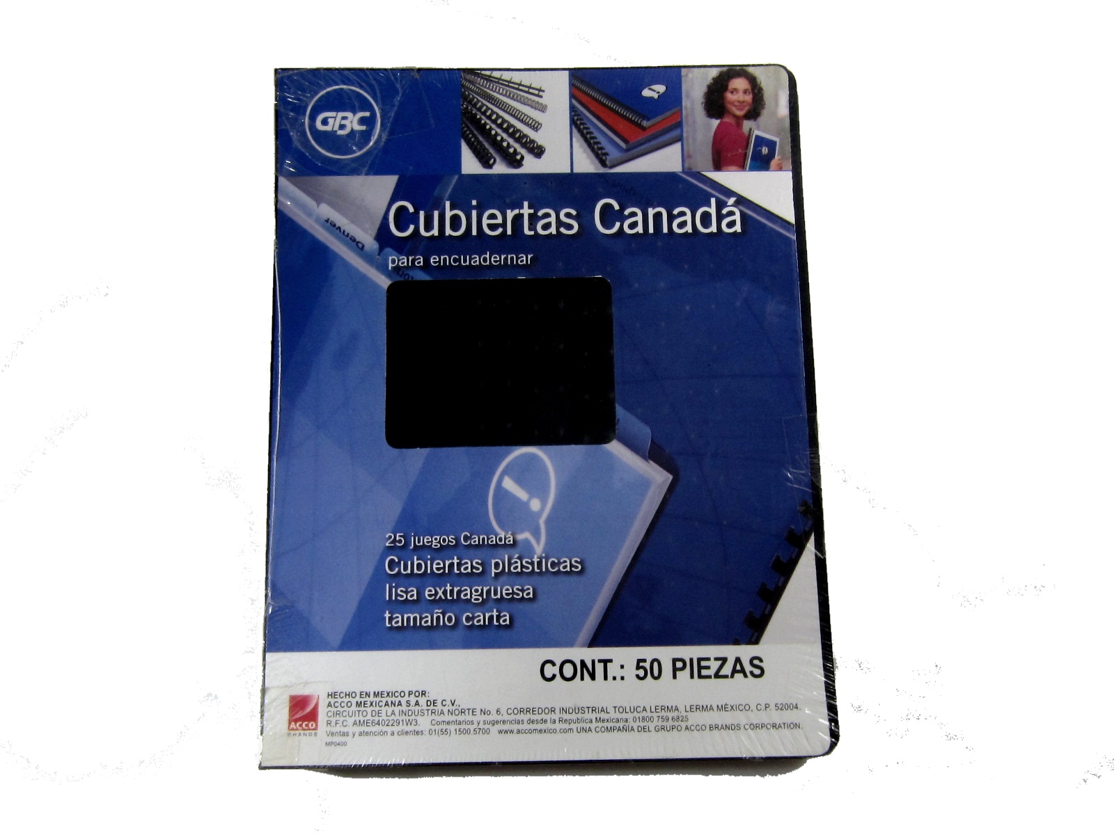 PASTA CANADA CARTA NEGRA C/25 MX01880                       