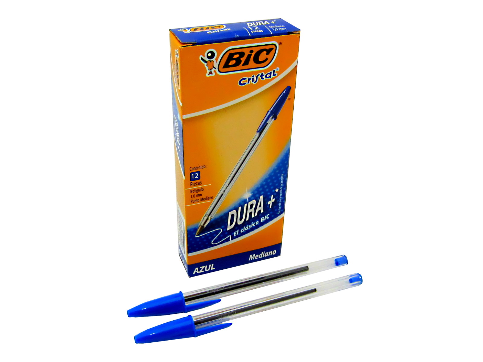 BOLIGRAFO PUNTO MEDIANO AZUL M-250-C BIC C/12               