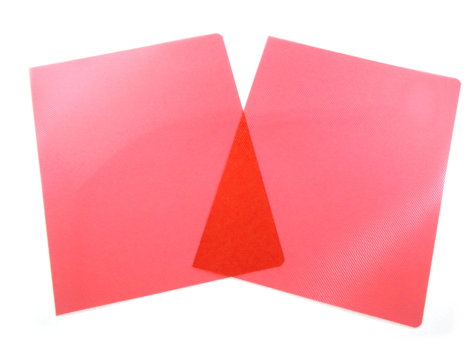 PASTA GBPLAK CARTA RAYADA TRANSPARENTE ROJO 3553            