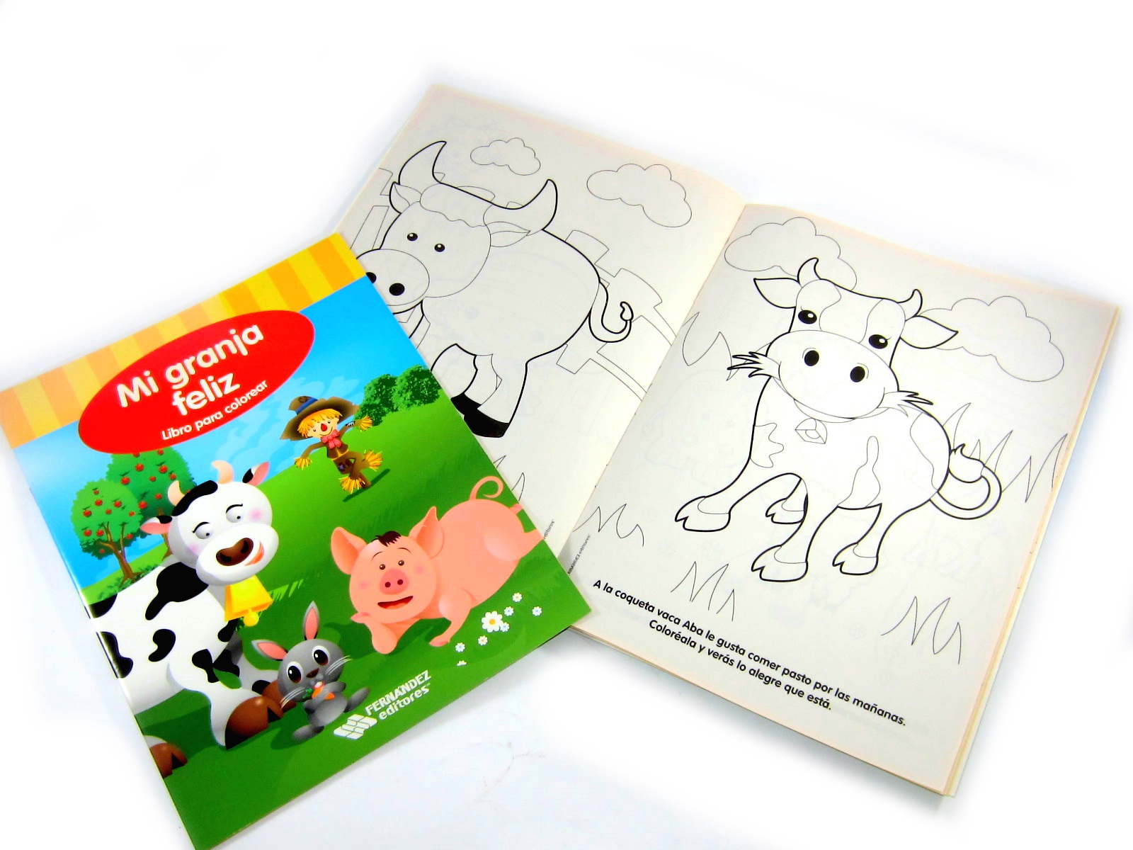 LIBRO DE COLOREAR SERIE DESCUMI GRANJA FELIZ 6565A          