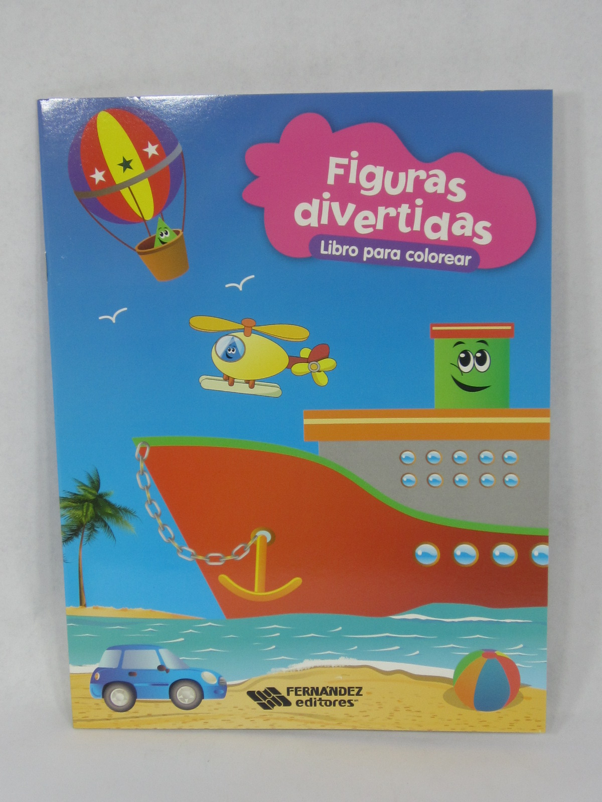 LIBRO DE COLOREAR PRIMEROS CONOC FIGURAS DIVERTIDAS 6566C   