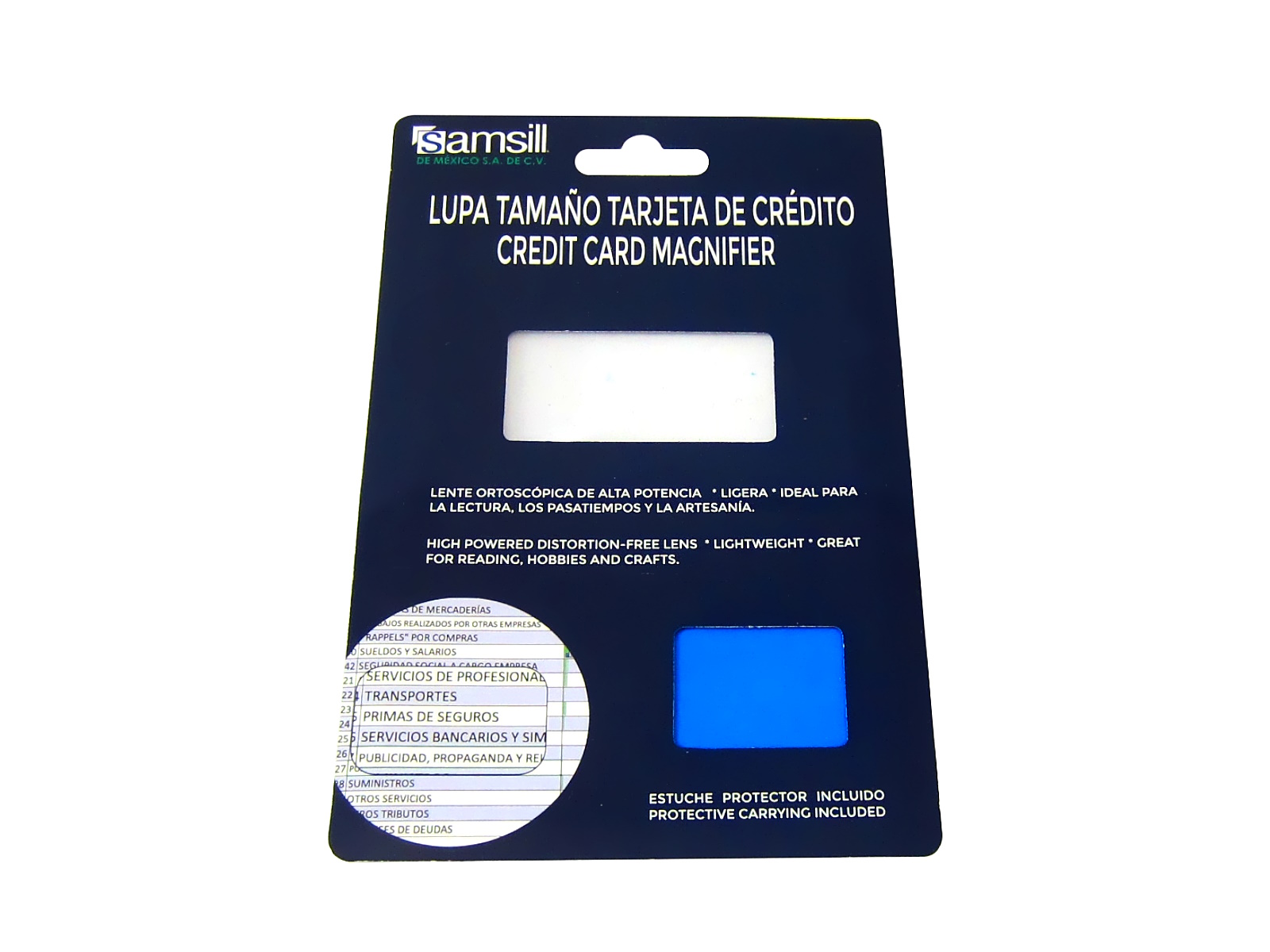 LUPA TARJETA 3.5X2