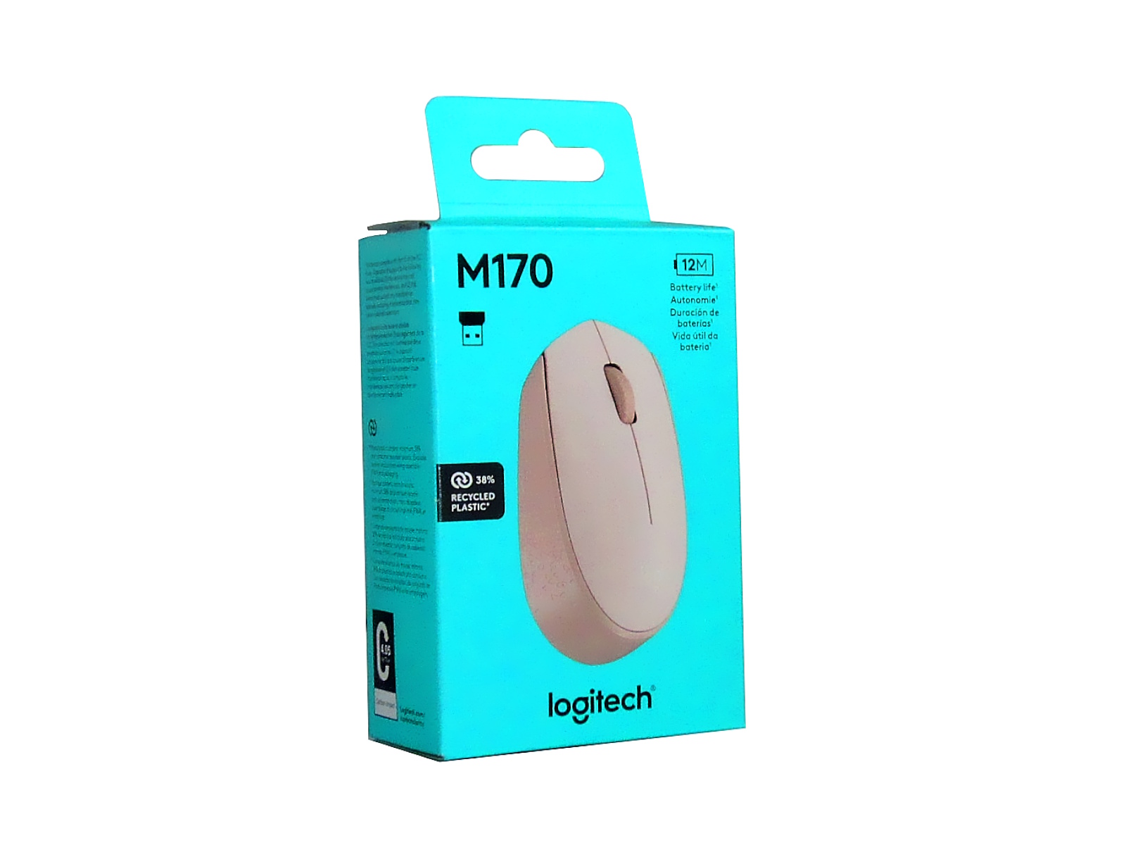 MOUSE INALAMBRICO ROSA M170 LOGITECH 910-006862             