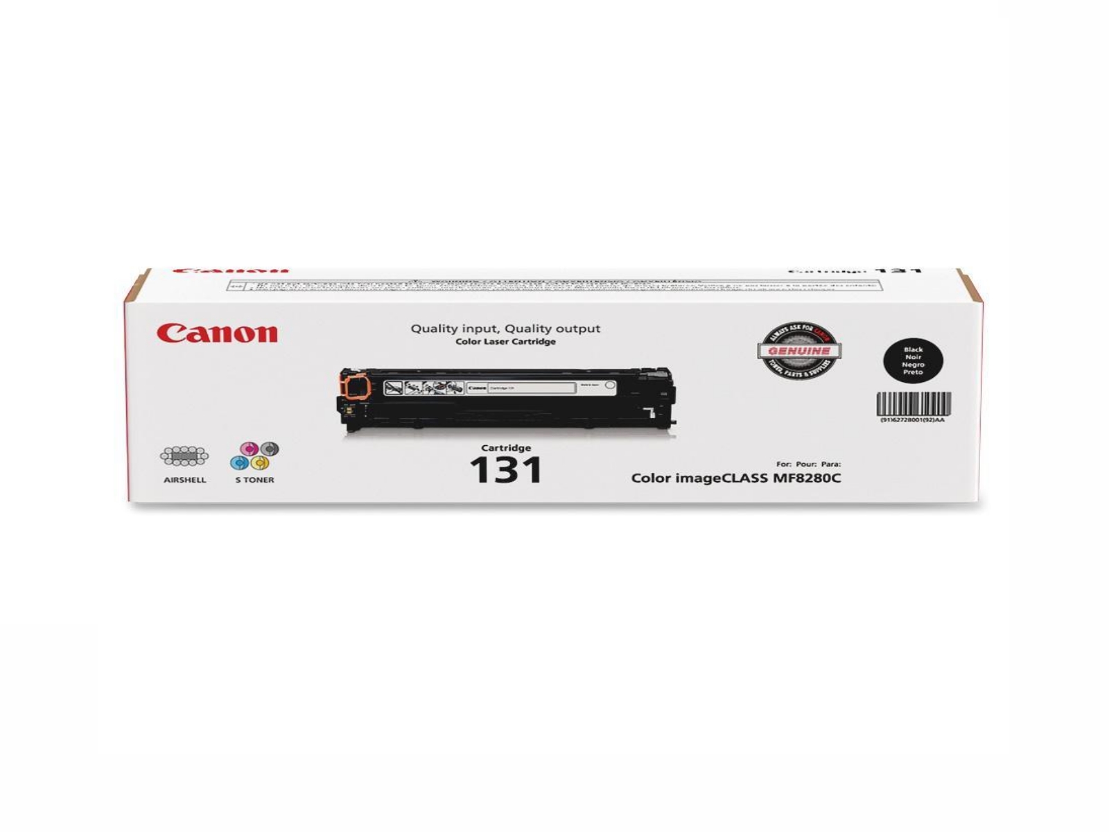 TONER NEGRO 131 CANON 6272B001AA                            