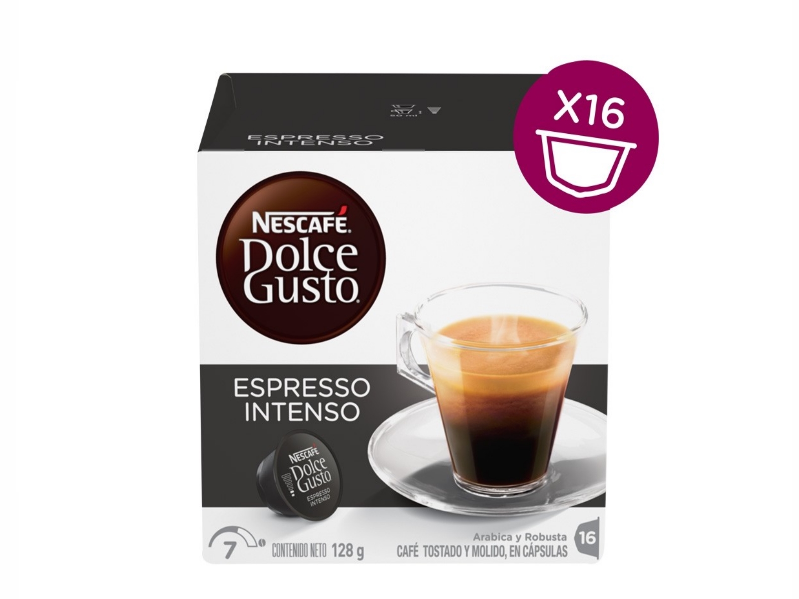 CAPSULA NESCAFE ESPRESSO INTENSO C/16                       