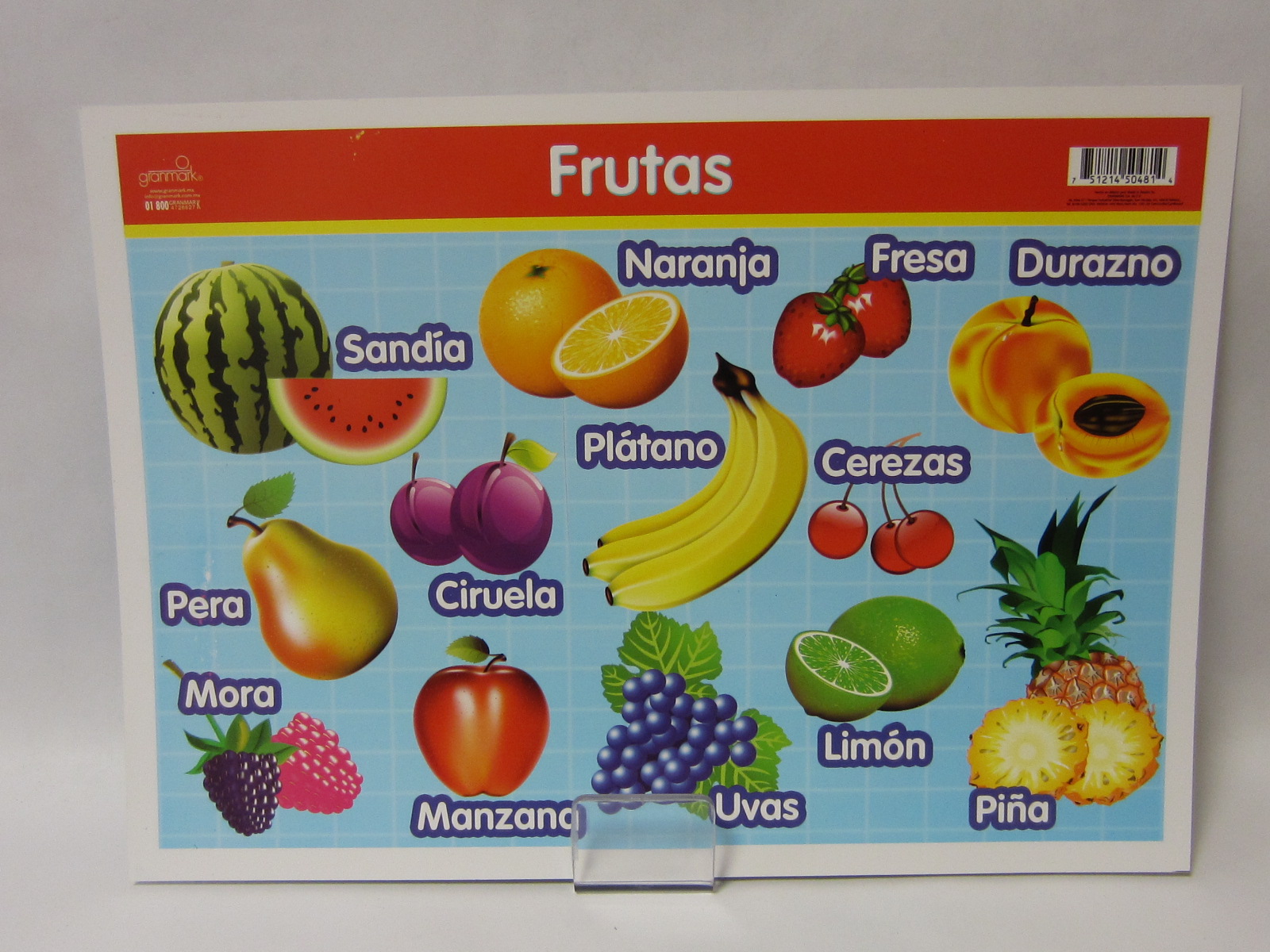 MINI POSTER DIDACTICO FRUT GRANMARK                         