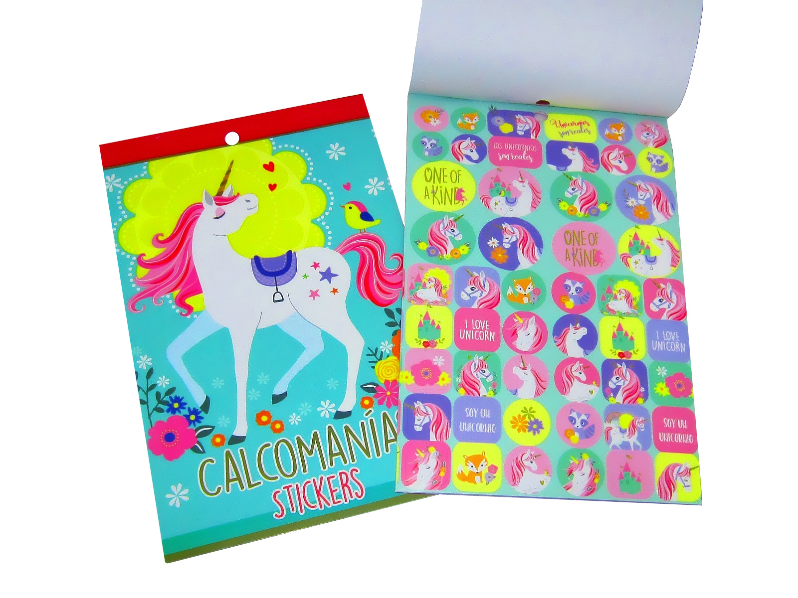 BLOCK STICKERS UNICORNIO MODELO 653                         