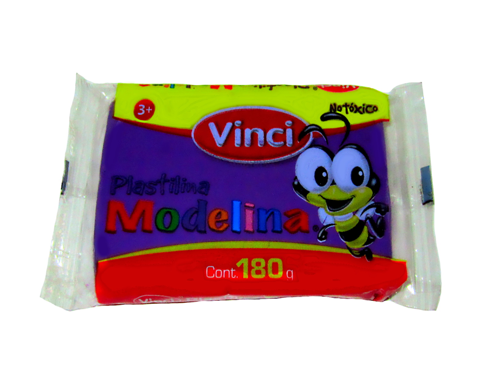 BARRA DE PLASTILINA MODELINA VIOLETA                        