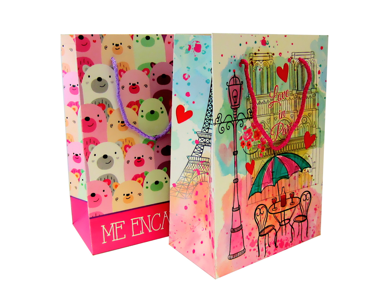 BOLSA DE REGALO MEDIANA AMOR 846                            