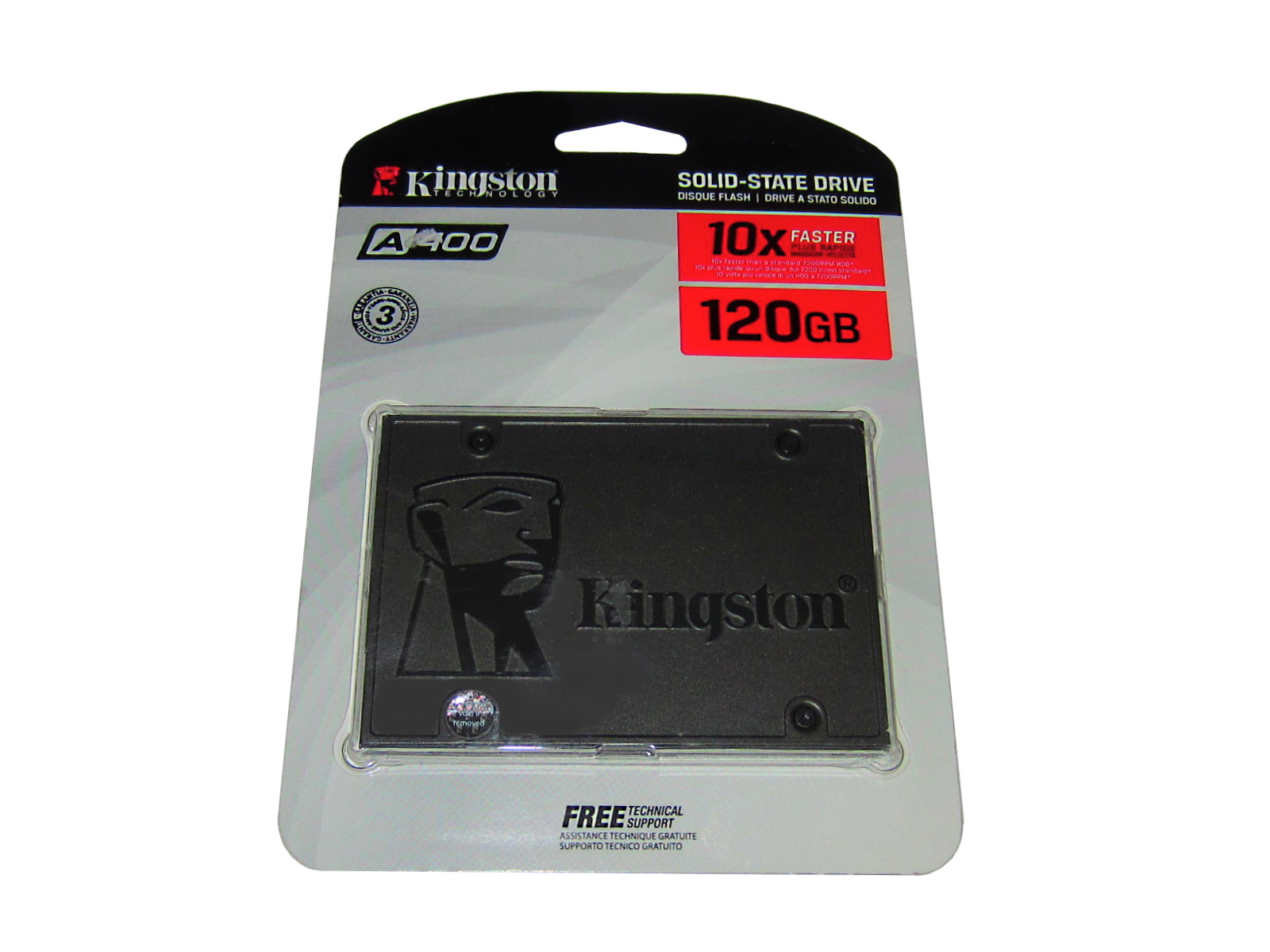 SSD KINGSTON SA400 120GB SATA 3 2.5