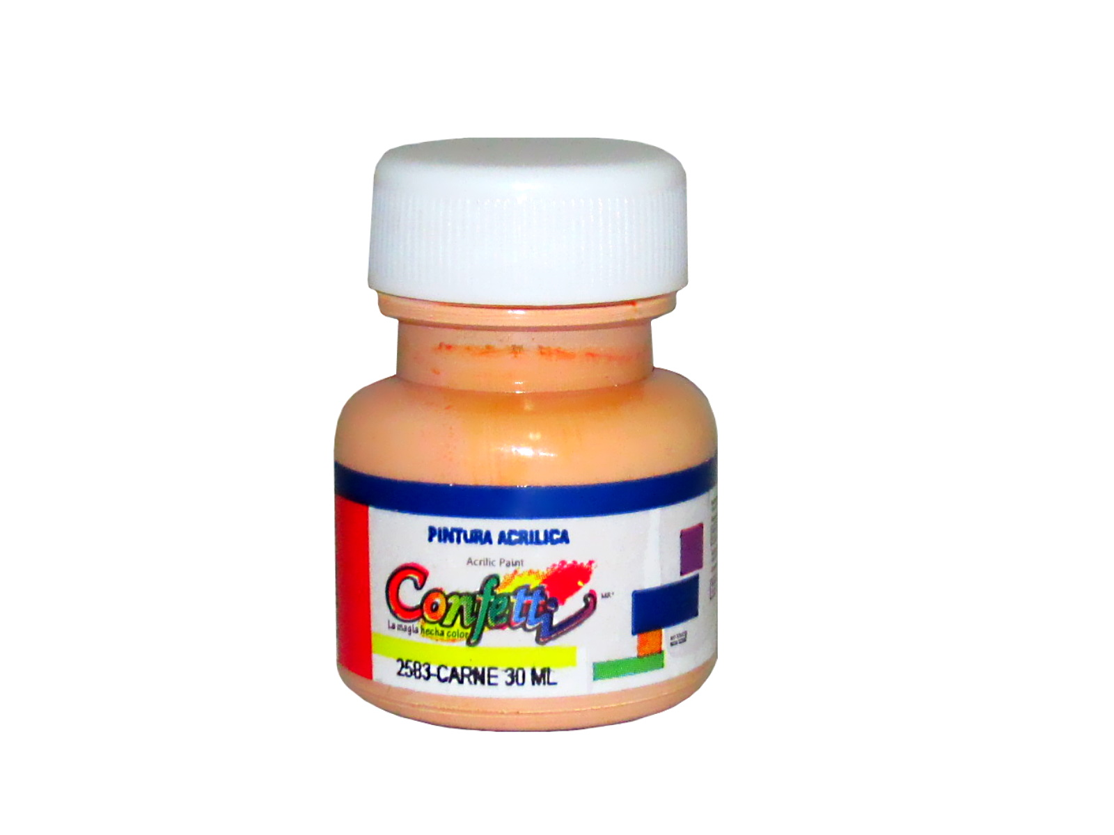 PINTURA ACRILICA 1 ONZA CA2538 CARNE ESCOLAR Proveedora De Oficinas pintura-acrilica-1-onza-ca2538-carne-escolar-proveedora-de-oficinas
