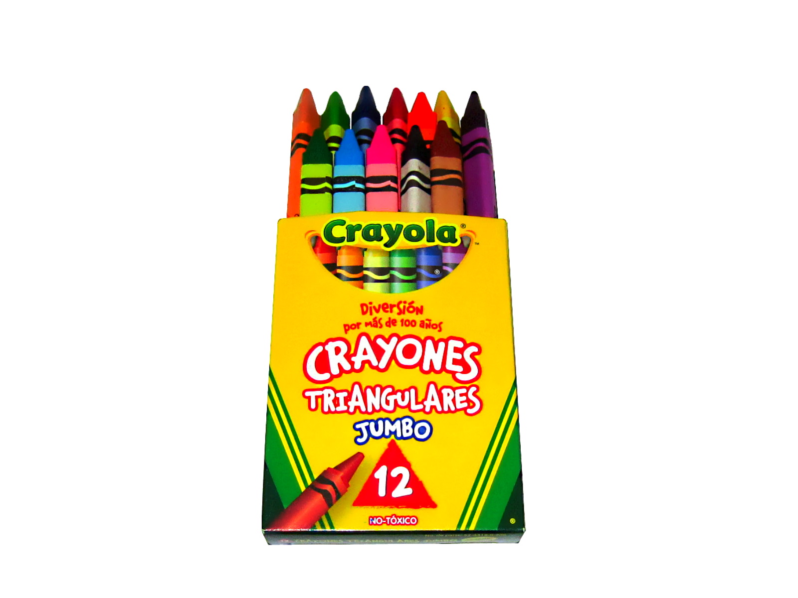 CRAYOLA JUMBO C/12 TRIANGULAR                               