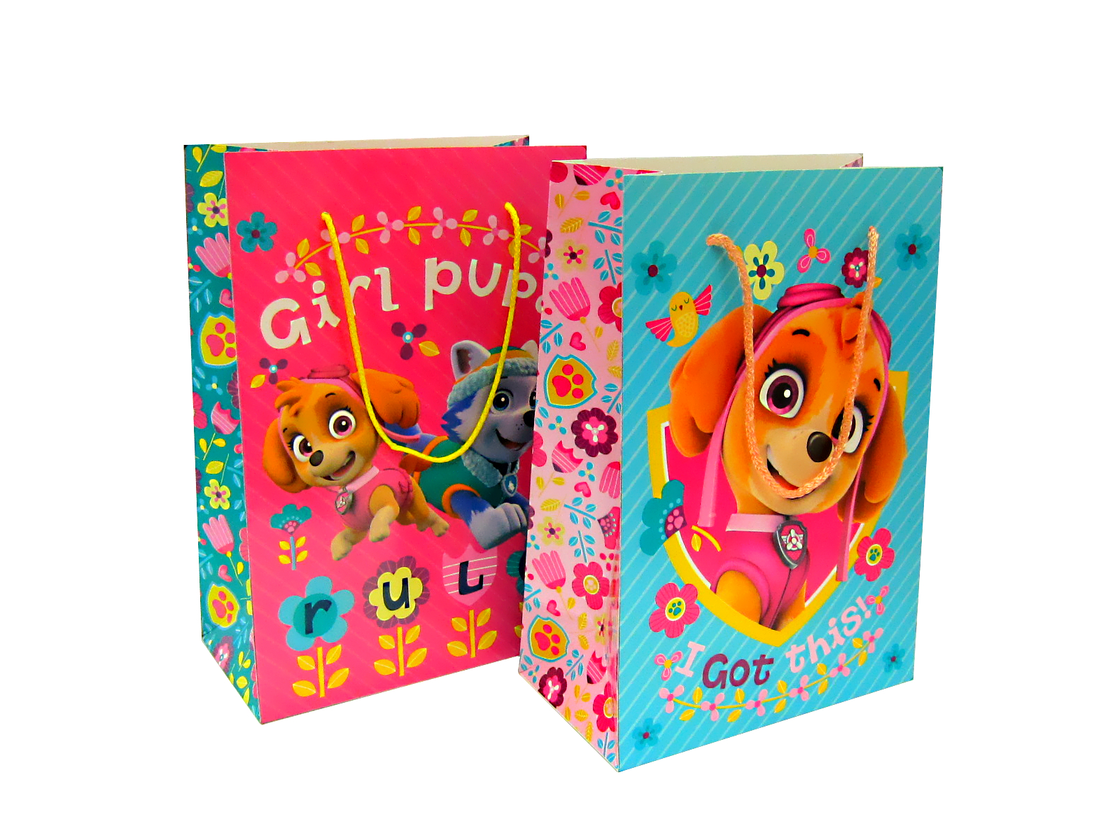 BOLSA REGALO MEDIANO PAW P SKYE FLOR 846-4846               