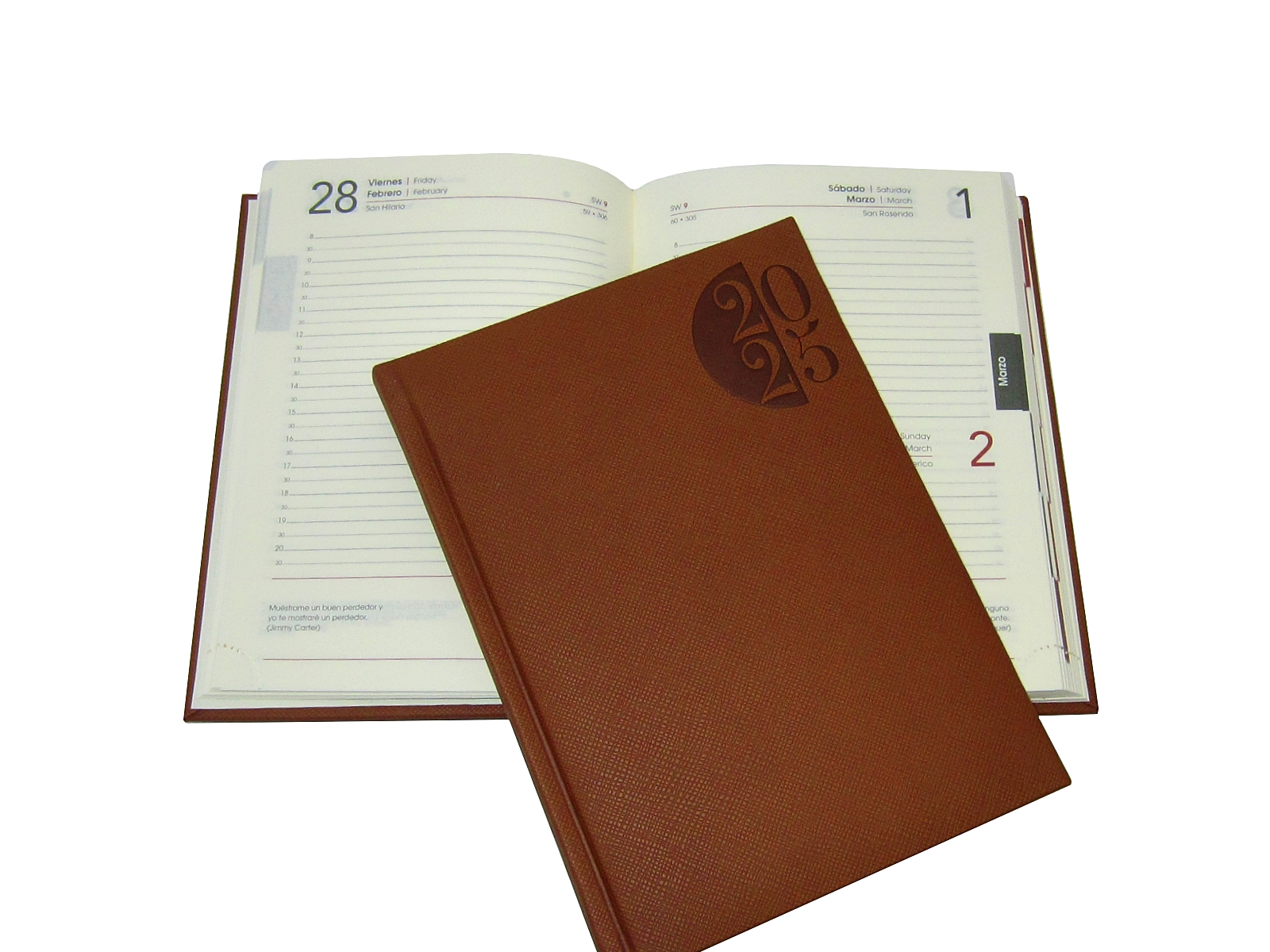 AGENDA MEMO AMALFI JUVENIL CUERO A-13 2025 AVANTE           