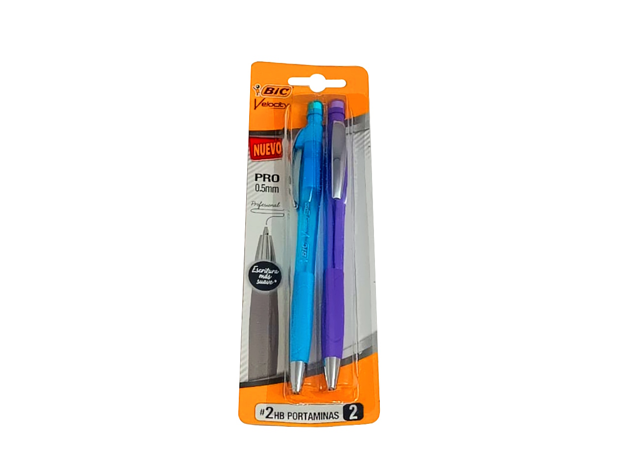 LAPICERO VELOCITY PRO 0.5MM BLISTER C/2 BIC                 