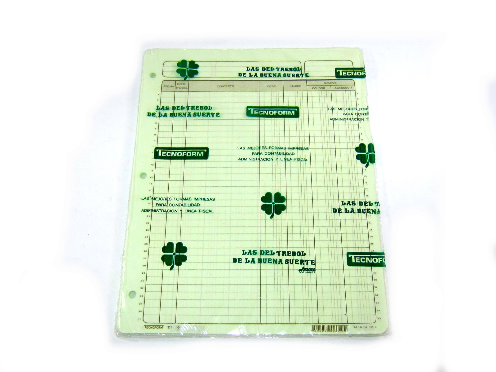 BLOCK TEC 0111 AUXILIAR CUENTA CORRIENTE CARTA C/50 HJS     