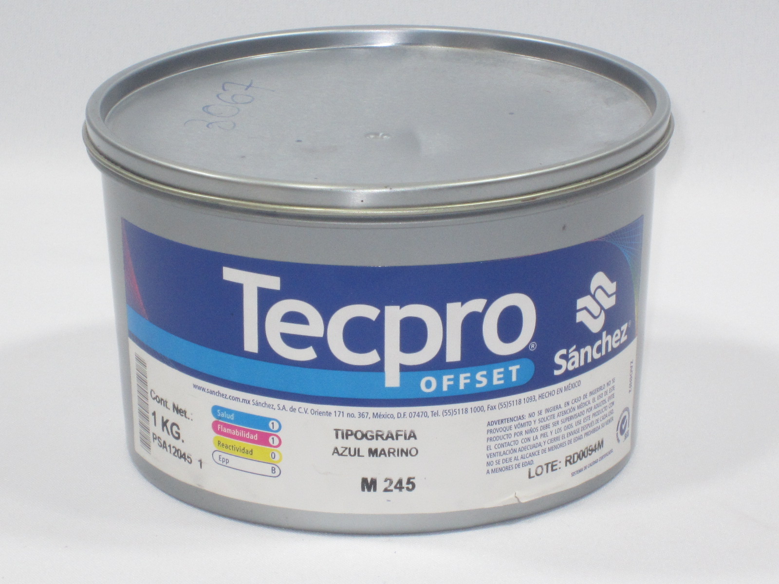 TINTA AZUL MARINO M-245                                     