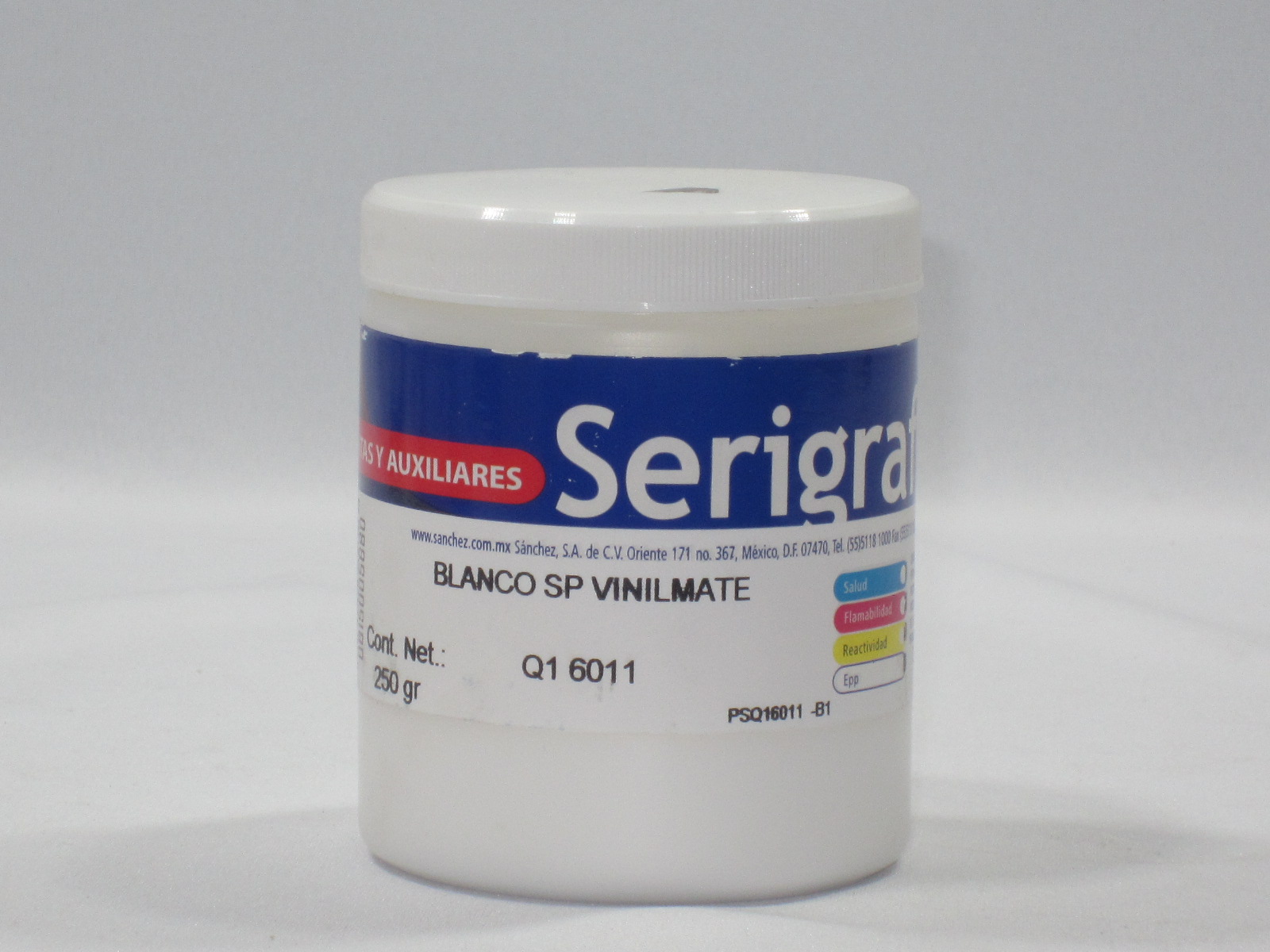 TINTA VINIL-MATE BLANCO Q1 6011        (250G)               